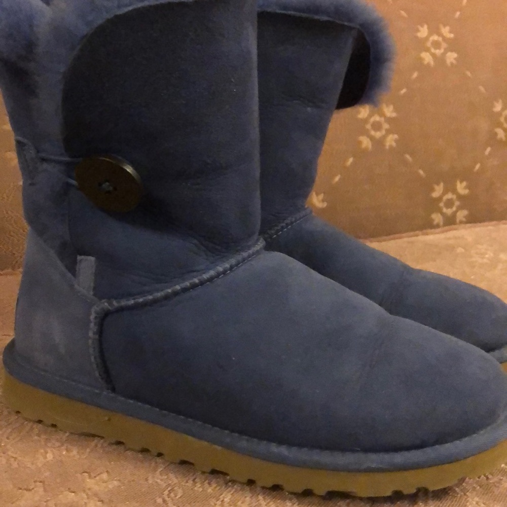 Blue Ugg boots, worn once